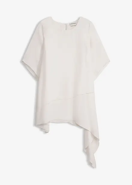 Blusa asimmetrica a pi&ugrave; veli