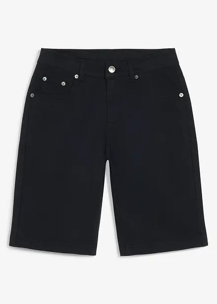 Bermuda elasticizzati con vita regolabile, regular fit