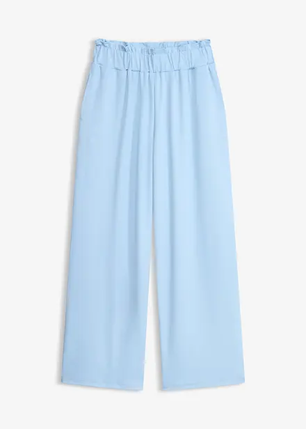 Pantaloni in jersey a vita alta