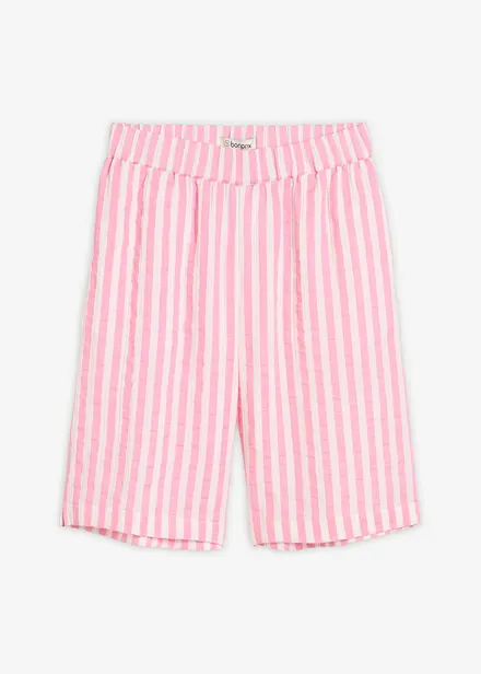 Shorts in mussola di puro cotone