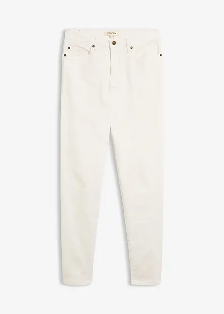 Mom jeans lunghi, vita media