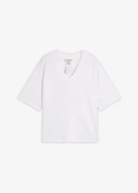 T-shirt oversize in puro cotone biologico
