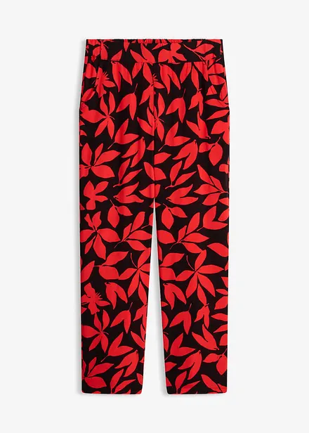 Pantaloni a palazzo in viscosa fluida