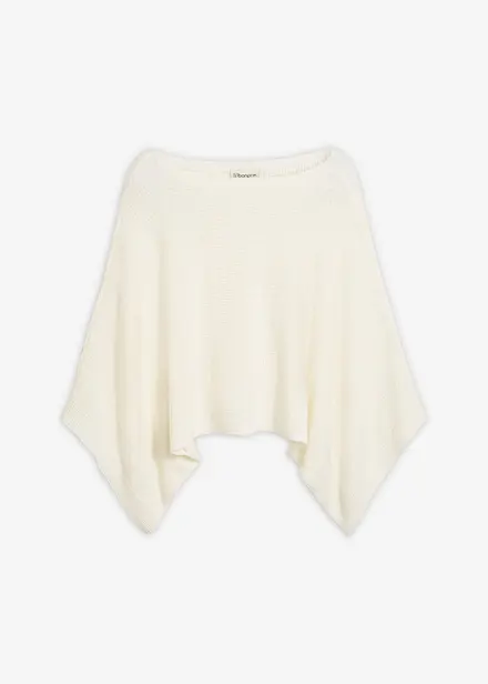 Maglione stile chimono in filato a fettuccia