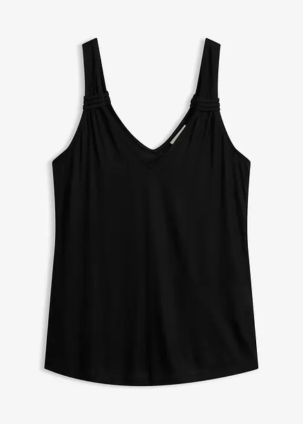 Top in jersey di pura viscosa