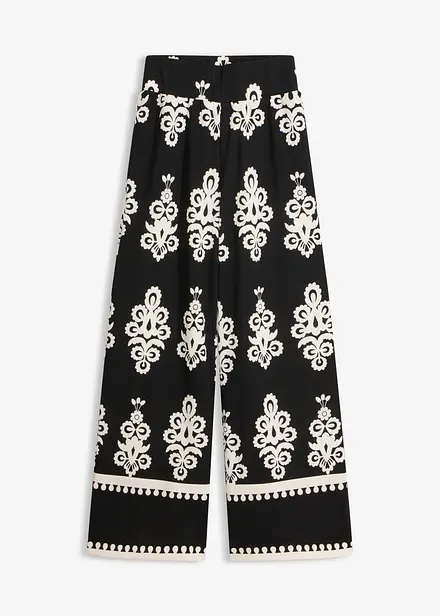 Pantaloni in jersey, vita alta