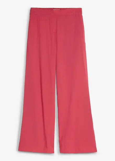Pantaloni a palazzo in misto viscosa