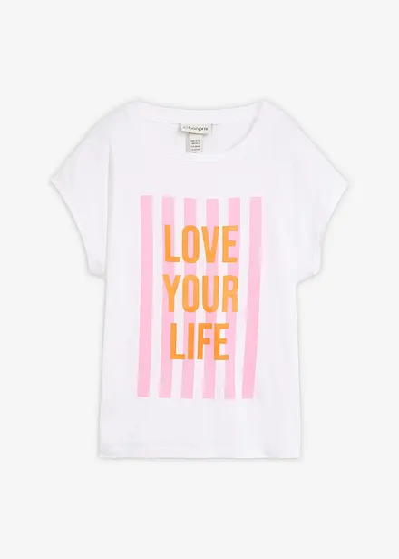 T-shirt in puro cotone biologico