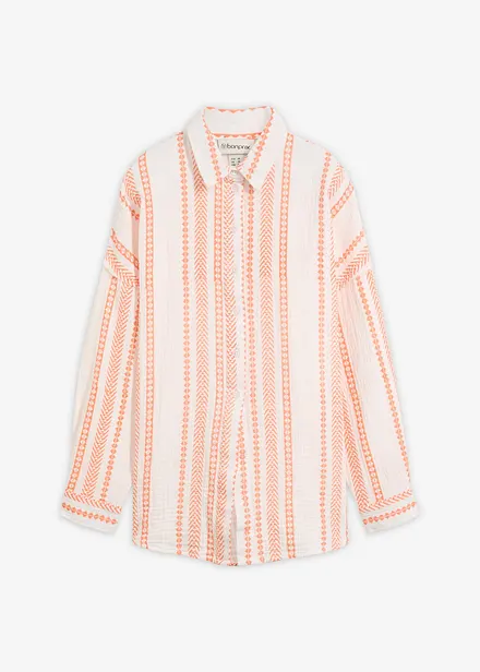 Camicia in mussola fresca
