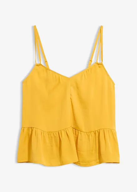 Top in satin fluido