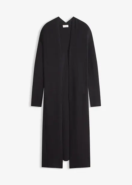 Cardigan lungo con viscosa