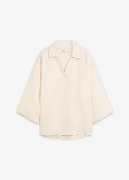 Camicetta oversize in misto viscosa