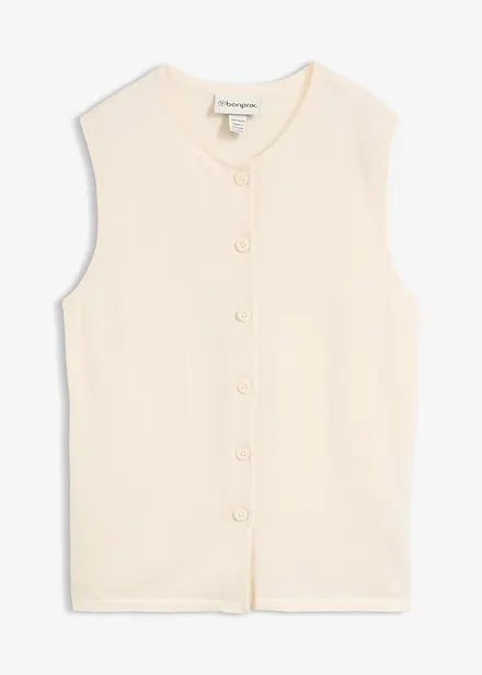 Gilet in maglia estiva