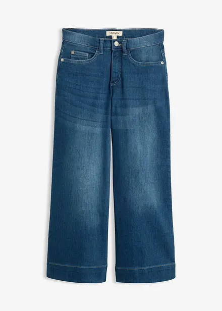 Jeans culotte ultra morbidi