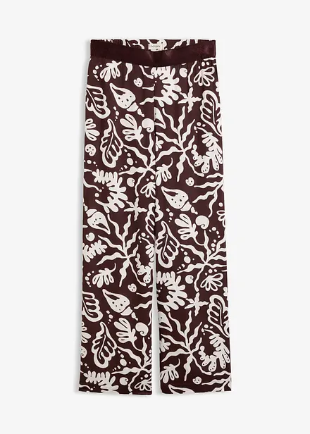 Pantaloni larghi in morbida viscosa