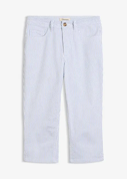 Jeans capri, vita media