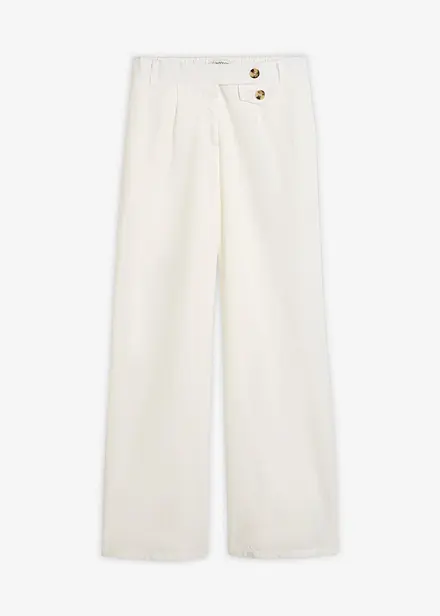 Pantaloni larghi con lyocell