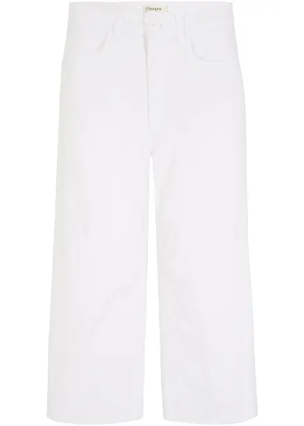 Jeans cropped wide fit