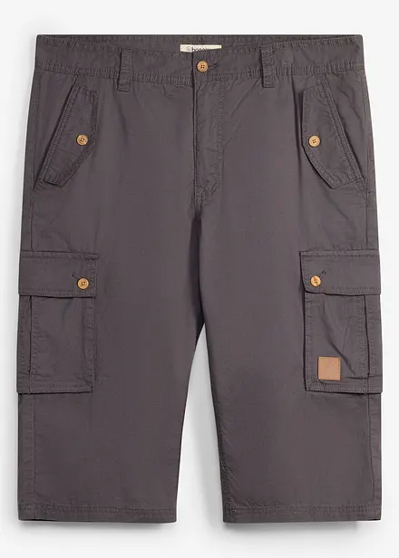 Bermuda cargo in puro cotone, regular fit