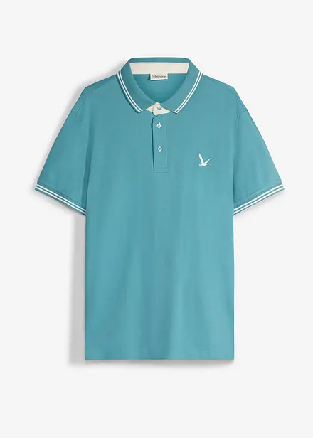Polo in piquet di puro cotone