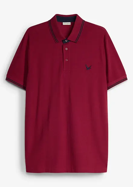 Polo in piquet di puro cotone