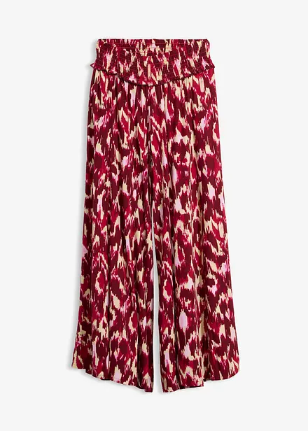 Pantaloni a palazzo in viscosa fluida