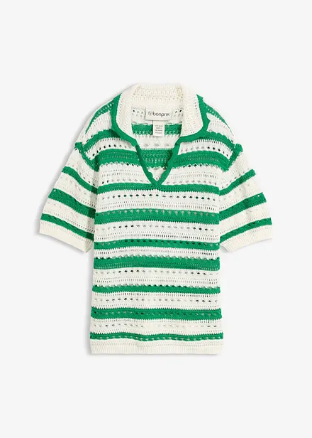 T-shirt in maglia oversize