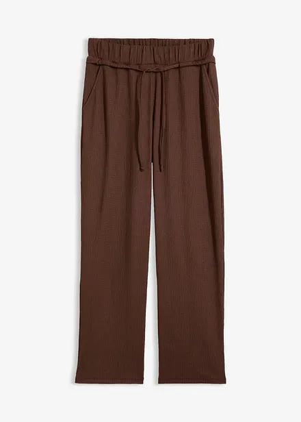 Pantaloni con elastico in vita