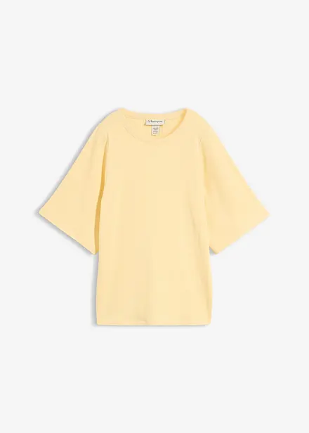 Maglia a costine in misto viscosa