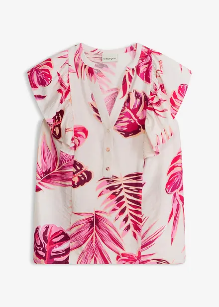 Blusa in misto viscosa fluido