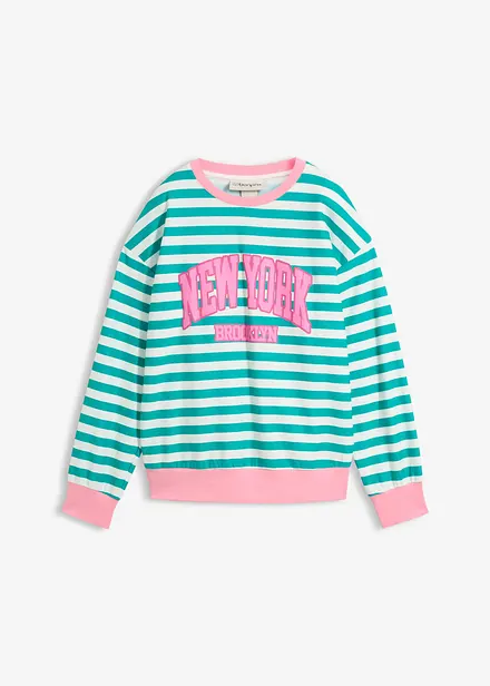 Felpa oversize in puro cotone