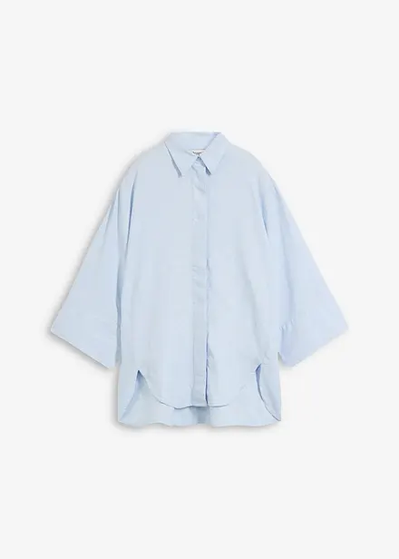 Camicia in misto lino fresco