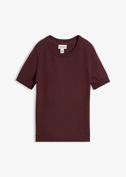 Maglione in filato fine di misto lana morbido