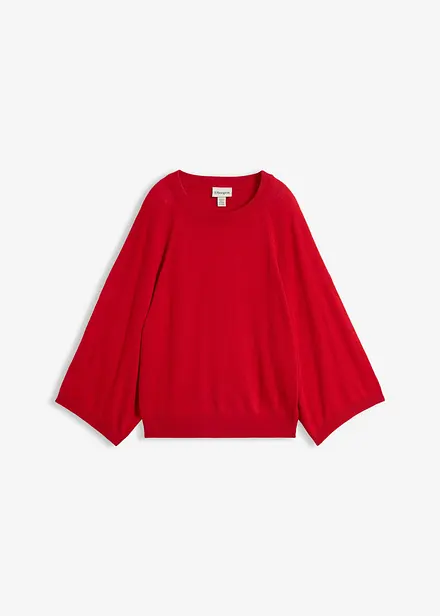 Maglione oversize in filato fine