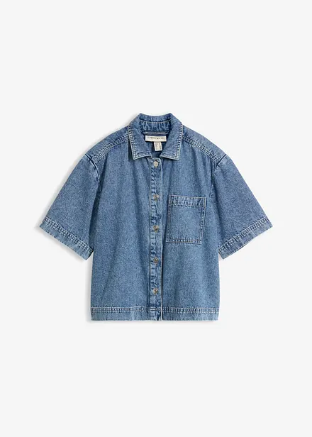 Camicia in jeans di puro cotone