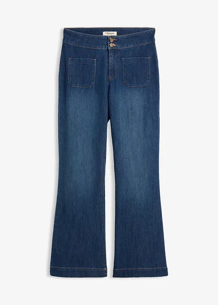 Jeans a zampa, vita media