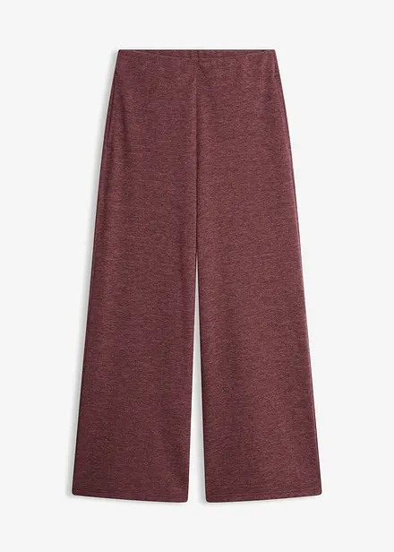 Pantaloni larghi in piquet