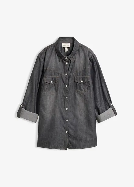 Camicia in jeans di puro cotone biologico