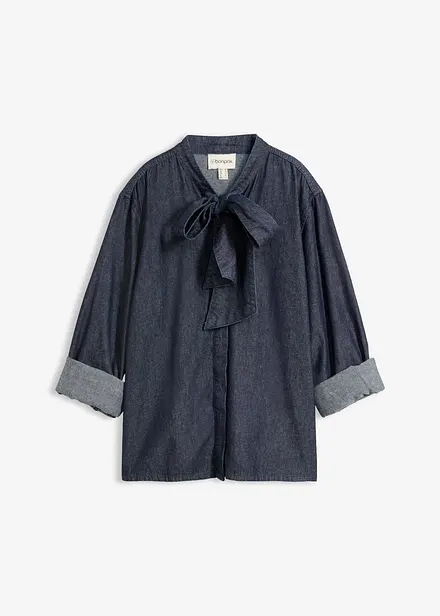 Camicia in jeans di puro cotone