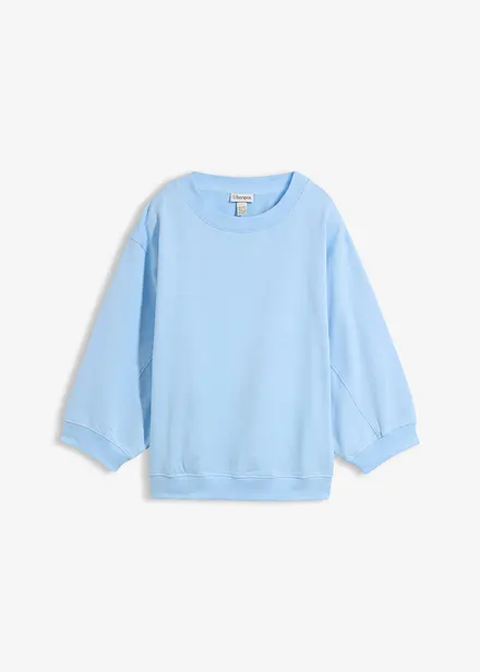 Felpa oversize in puro cotone