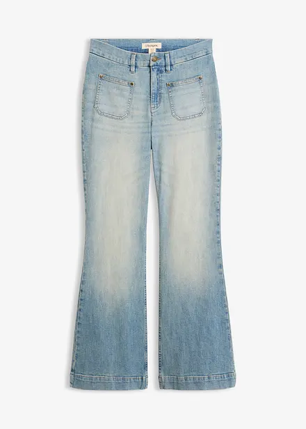 Jeans a zampa, vita media