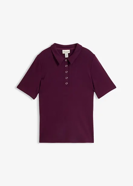 Polo in misto viscosa