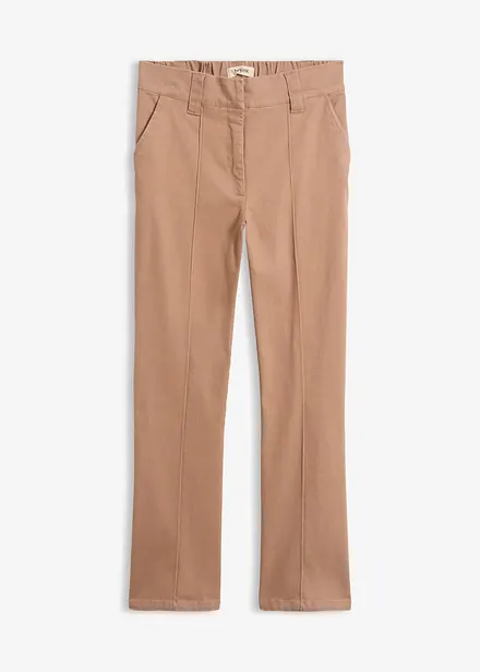 Pantaloni in twill di misto cotone