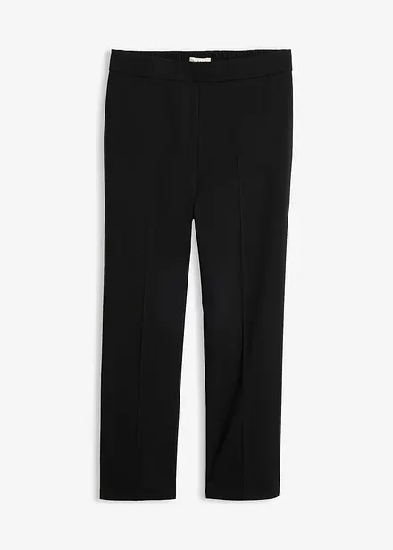 Pantaloni culotte in bengalina elasticizzata