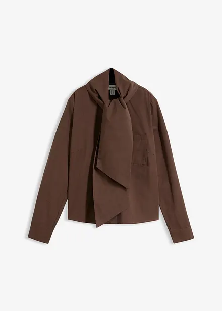 Blusa con sciarpina