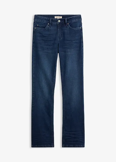 Jeans bootcut, vita media
