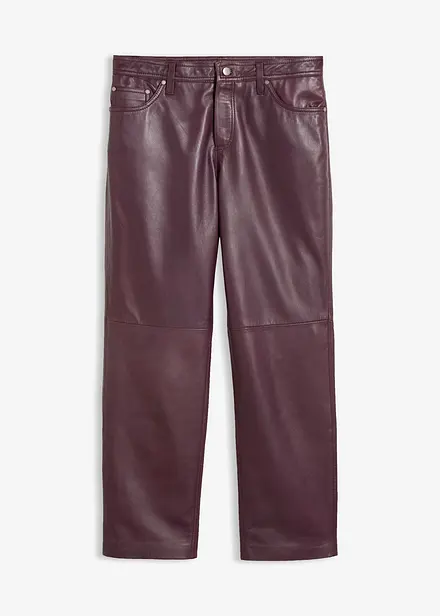 Pantaloni in nappa d'agnello