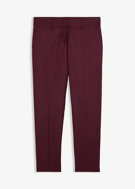 Pantaloni aderenti in misto lana morbido