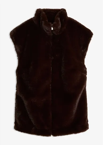 Gilet in pelliccia sintetica