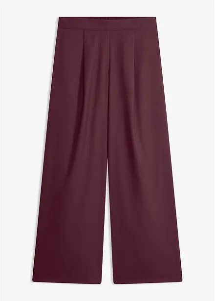 Pantaloni a palazzo in misto viscosa